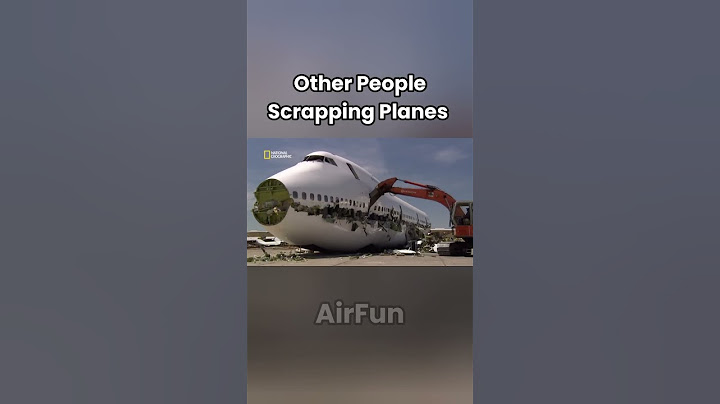 Other People Scrapping Planes VS This guy 😅 #aviation #plane #boeing747