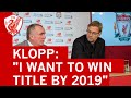JURGEN KLOPP - I want to win a title within four years at Liverpool FC