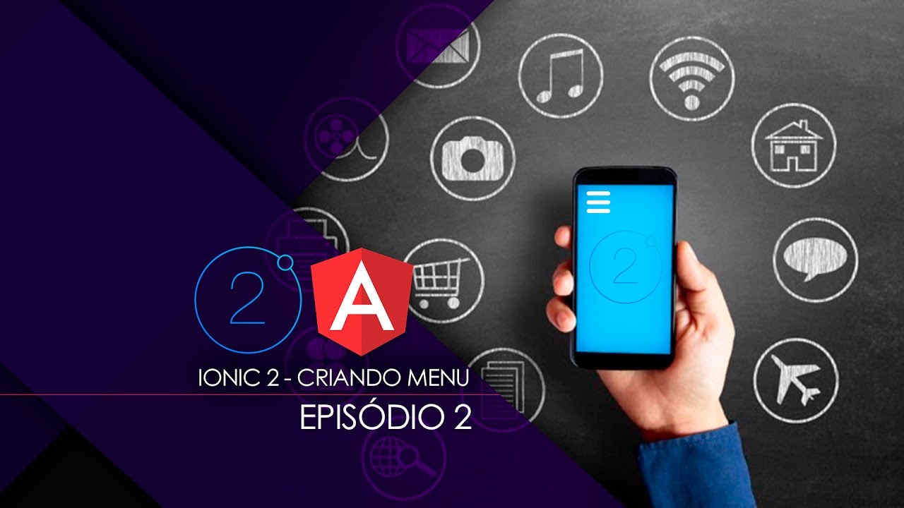 IONIC 2 [#2]- INICIANDO O APP (MENU) - YouTube