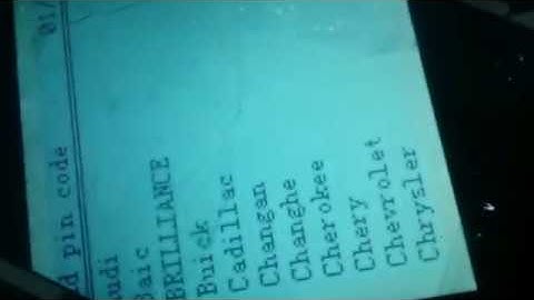 x100pro cruze 2013 pin code read(eeprom)