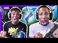 FAIRE UN TOP 1 FORTNITE AU PISTOLET - LES PARODIE BROS