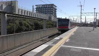 【4K】JR東日本　E233系5000番台ケヨ511編成　京葉線千葉みなと駅