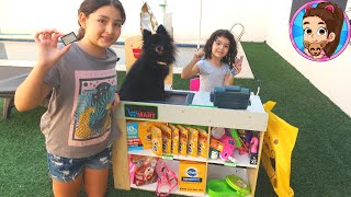 De Compras en la TIENDA DE MASCOTAS de Sarayu - Yesly