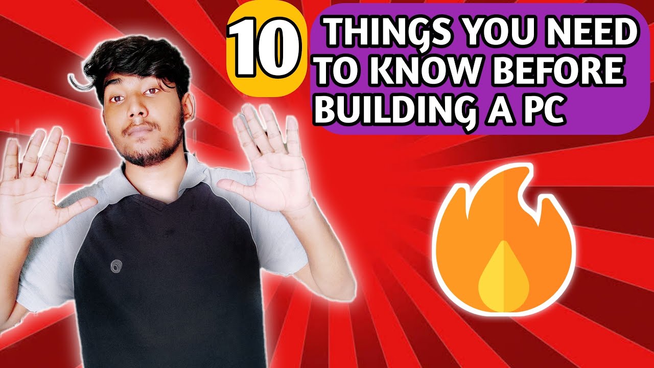 [Hindi] 10 Things You Need To Know Before Building A PC 2020🔥 - YouTube