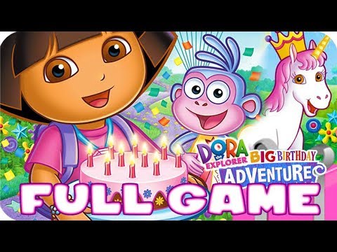 Dora The Explorer Dora S Big Birthday Adventure Full Game Longplay Ps2 Youtube