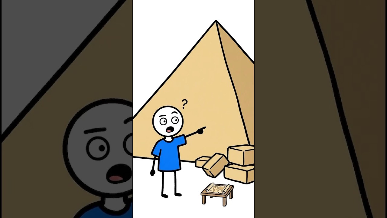How Did They Build THIS Without Machines? 🤯 #Shorts #AncientEgypt #Pyramids #History