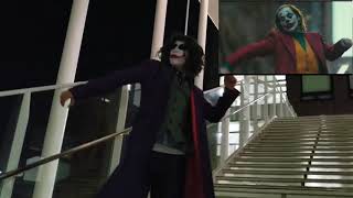 NOT 4K | My Joker Dancing on stairs Comparison
