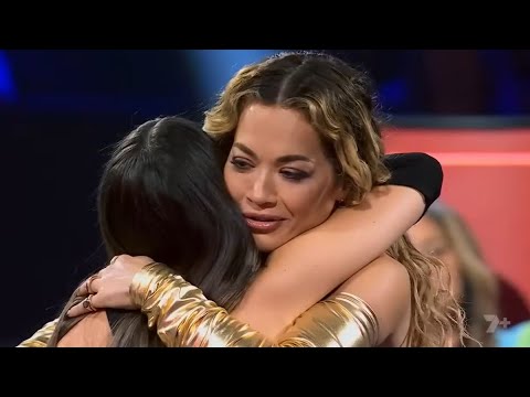 Rita Ora speak albanian  to Sihana Haxhinikaj emotional moments