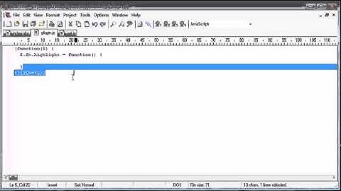 jQuery Tutorial   123   Passing options to plugin