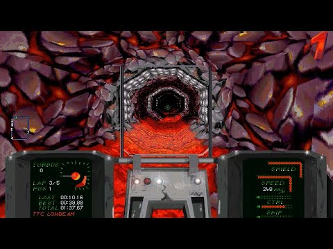 Battle Race PC MS-DOS Intro & Gameplay