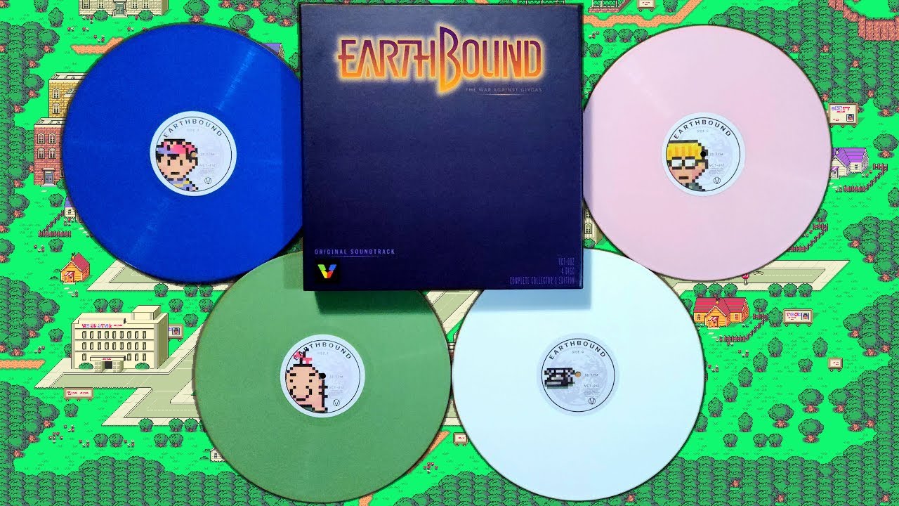 Earthbound (Mother 2) Super Nintendo Video Game Soundtrack OST Vinyl ...