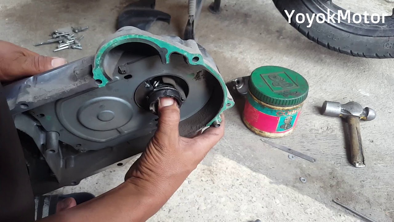 Cara Memperbaiki Pedal Kick Starter Yang Macet Pada Motor Matic