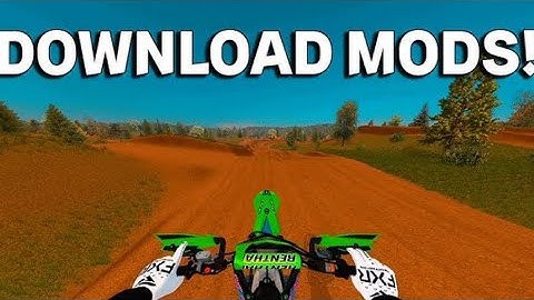 2024 | Tutorial on how to download mx bike track mods | how to put them in your game