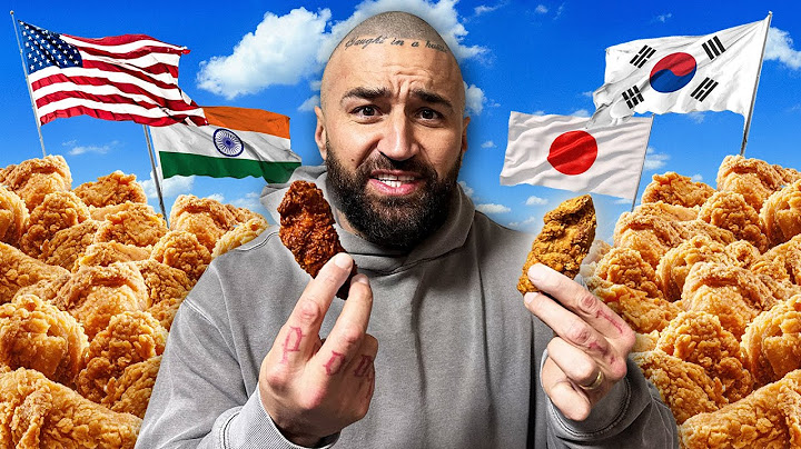 Which Country Has The Best Fried Chicken?