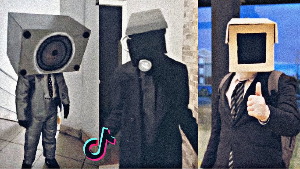 Funny Cosplay, Cameraman, TVman, Speakerman, Skibidi Toilet. TikTok ...