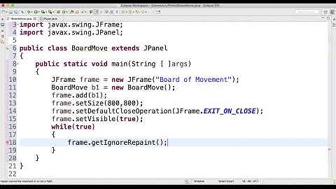 JFrame with arrays of object part 1