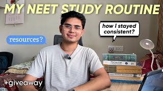 The secret to consistent NEET prep (it's not long hours)🏠 #neet