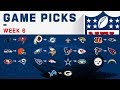 NFL Week 6 Score Predictions 2019 (NFL WEEK 6 PICKS AGAINST THE SPREAD 2019)