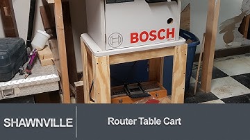 Router Table Cart