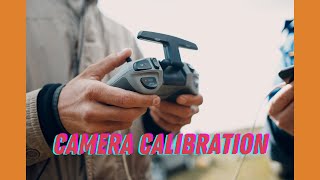 DJI FPV Drone Camera Calibration after replacing it.