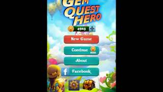 Gem Quest Super Hero - game video - 1 screenshot 5