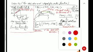 Lesson 13.2 (Derivatives and Integrals of Vector Functions)