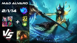 MAD Lions Alvaro SUPPORT Nami vs Nautilus - EU Challenger Patch 26.8