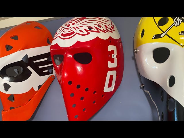 Buy Ron Low Detroit Full Size Hockey Mask Goalie Helmet 1:1 Scale