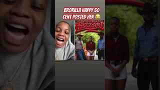 Brorilla happy 50 Cent posted her