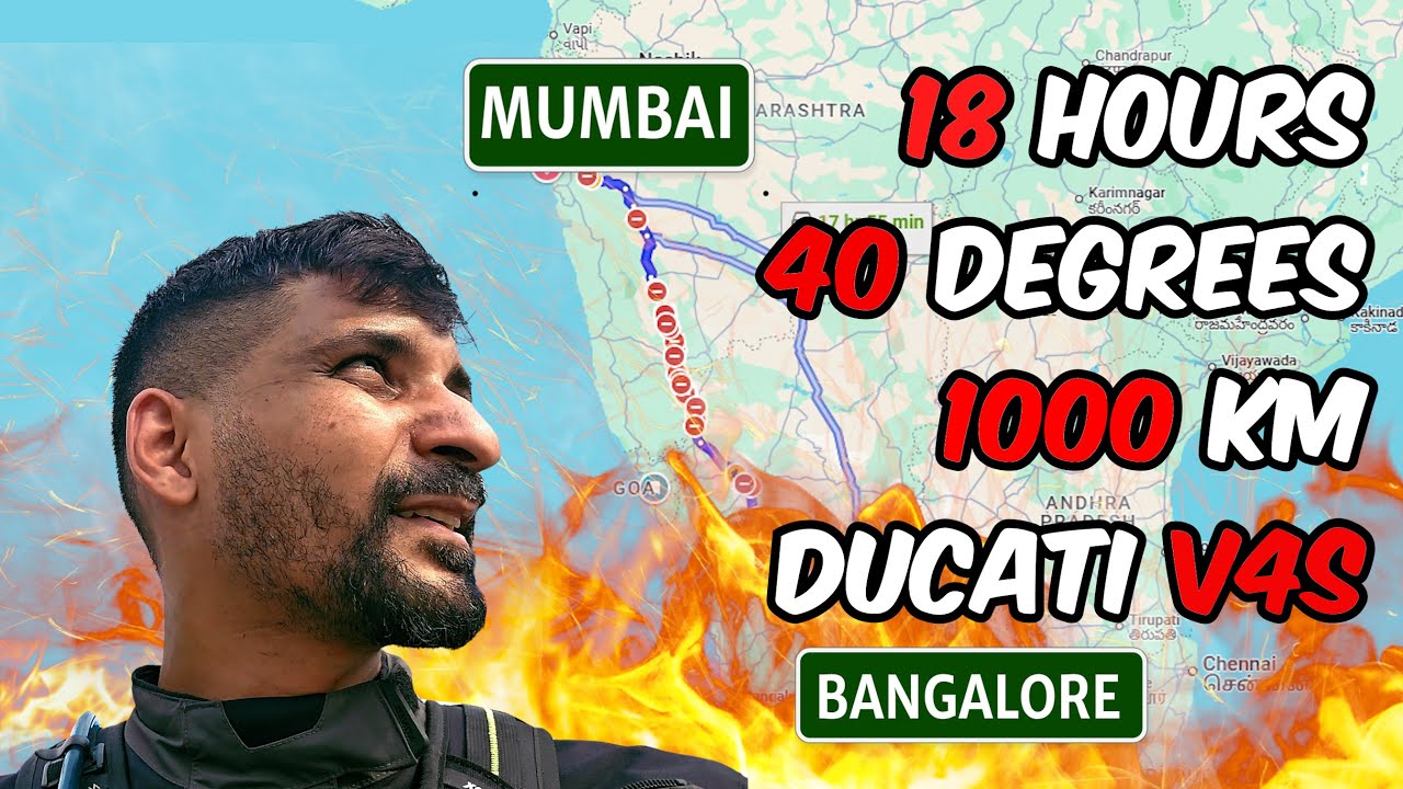 1000Km on a Ducati Multistrada V4S | Mumbai To Bangalore - Part 2