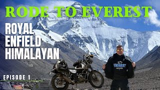The Road To Mount Everest.!! Royal Enfield Himalayan Adventure Begins (Episode 1)