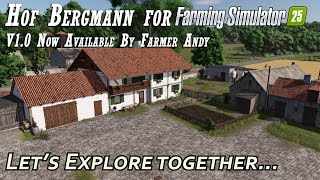 Hof Bergmann - Now Available V 1.0.0 - Farming Simulator 25 Hof Bergmann - Now Available V 1.0.0 - Farming Simulator 25