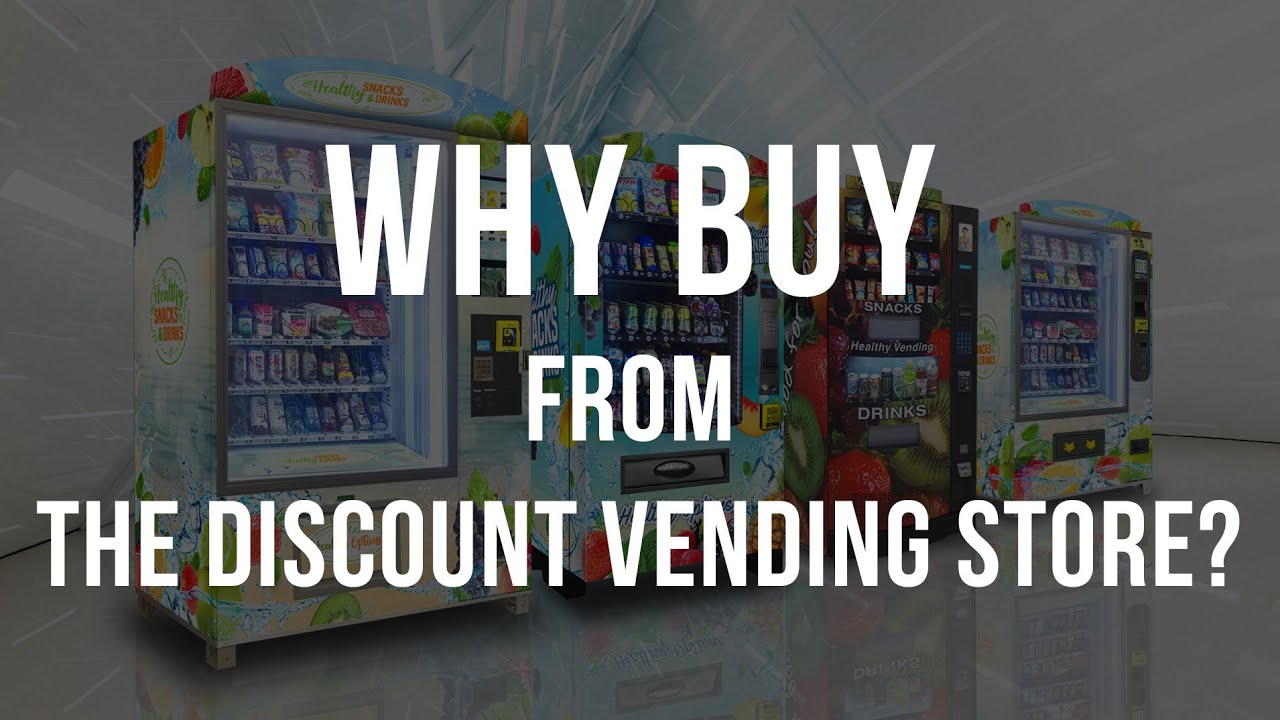 Why buy from The Discount Vending Store?