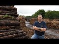 Carronbridge Sawmill with the Wood-Mizer WB2000 Wideband Sawmill