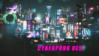Moody Cyberpunk - Unreal Engine 5.1 Cinematic Short​