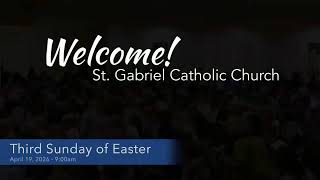 9 am Mass for April 19