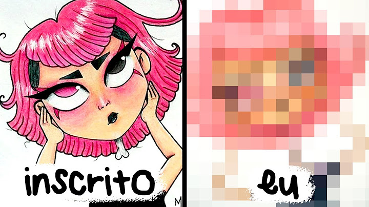 RECRIANDO DESENHO DOS INSCRITOS - O DESENHO DELES FICOU MELHOR