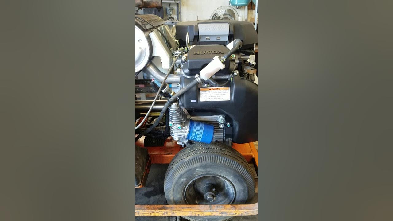 Honda gx630 strange spark YouTube