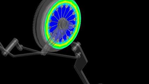 RecurDyn MFBD Model Clutch