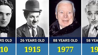 Charlie Chaplin - Transformation From 1 to 88 Years Old