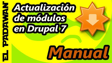 Actualizar módulos en Drupal 7 🐢 Método Manual 🔄 CURSO DE DRUPAL 7 #030