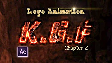 KGF Chapter 2 | Logo Animation | After Effects CC | Last Worst