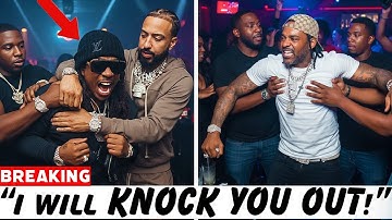 Max B Confronts Jim Jones and Almost Swings After Max B Was Released!