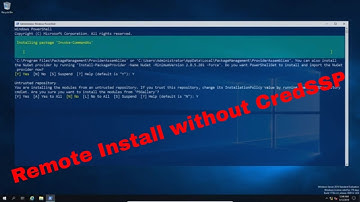 Fixing the remote Chocolatey install with Invoke-CommandAs
