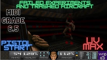 Doom BTSX | Map 21 Failed Experiments And Trashed Aircraft | UV Max