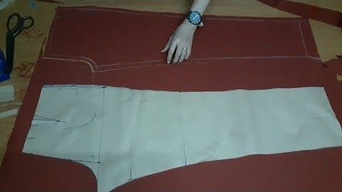 Hướng dẫn cắt quần tây nữ # quần ống đứng