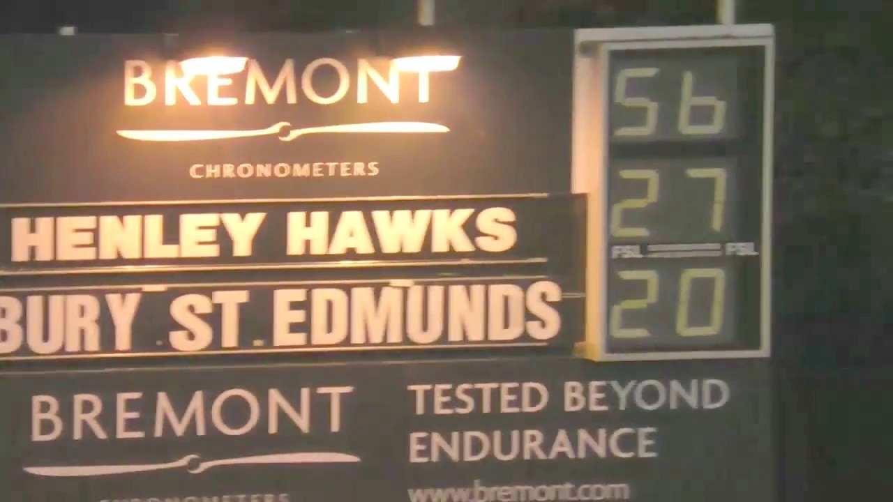 Henley Hawks VS Bury St Edmunds Highlights 11.11.17 YouTube
