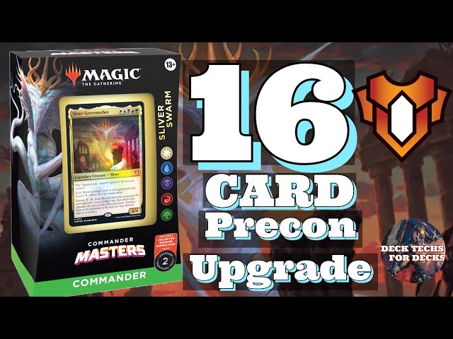 mtg commander masters sliver deck Amazon.com: Magic: The Gathering Commander Masters Commander Deck Bundle –  Includes All 4 Decks (1 Eldrazi Unbound, 1 Enduring Enchantments, 1  Planeswalker Party, and 1 Sliver Swarm) : Toys & Games
