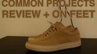 Common Projects BBall Low (Beige) Review + On Foot