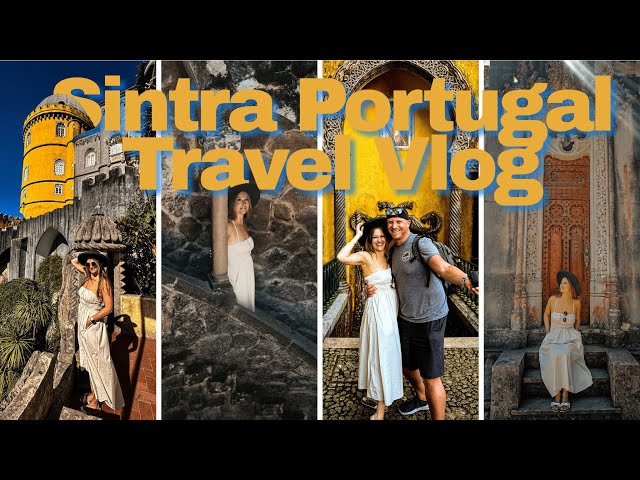 Travel vlog - Sintra Portugal Vlog: Exploring Pena Palace & Enchanted Quinta da Regaleira | Day Trip from Lisbon